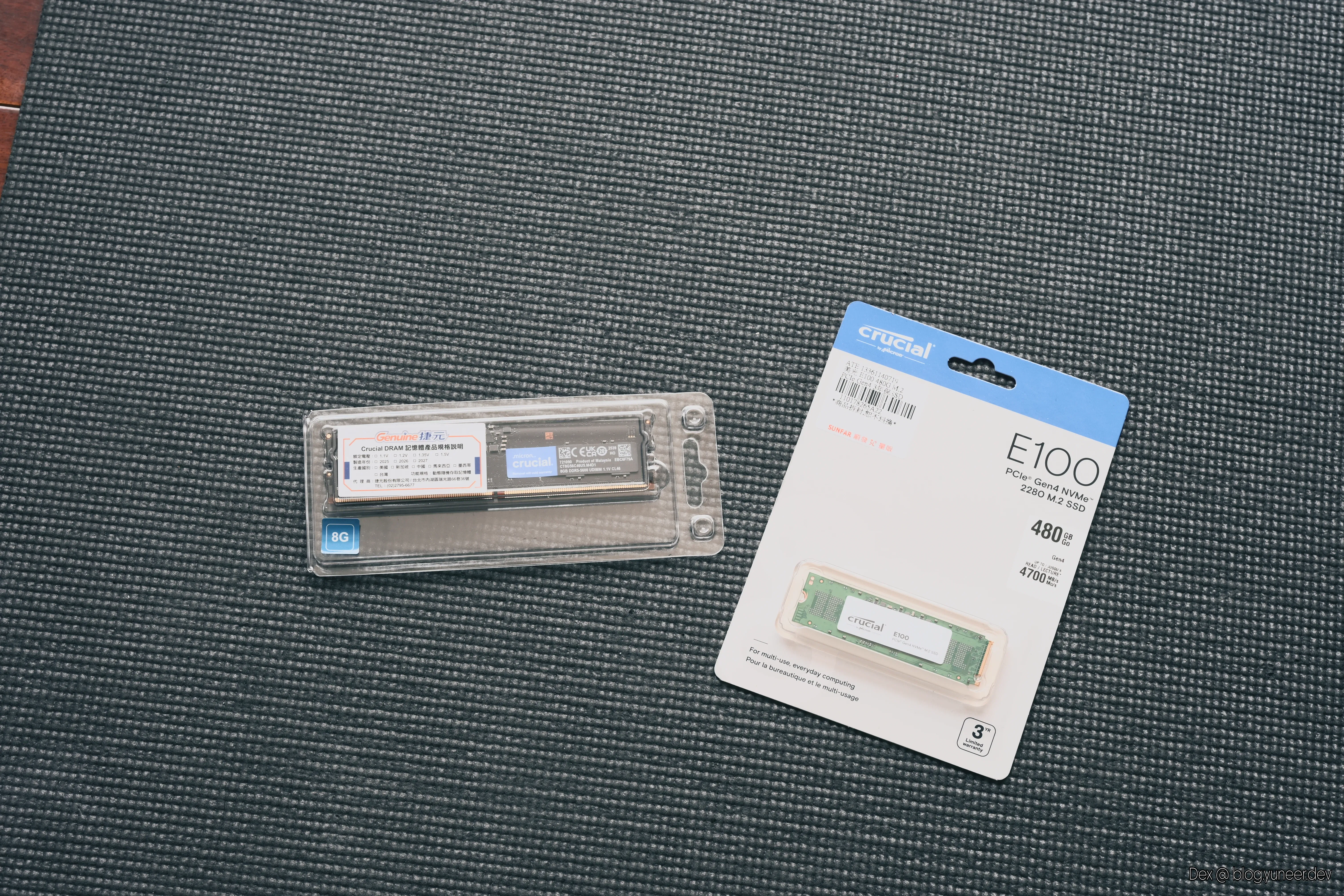 美光記憶體與 SSD