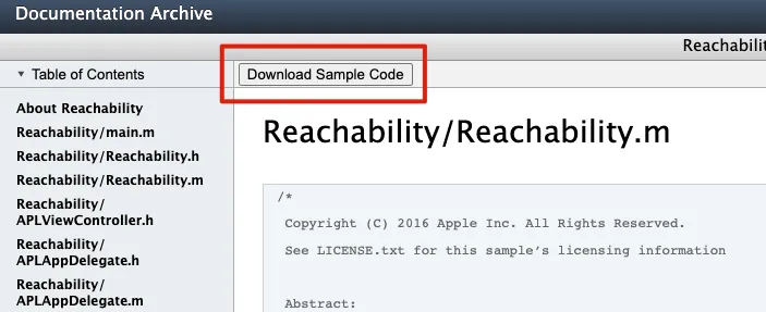 Download Sample Code