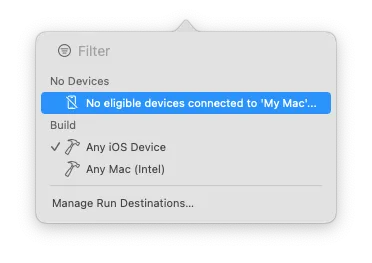 其他版本不支援 Xcode 14.3