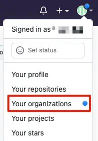 藍點代表有新通知
