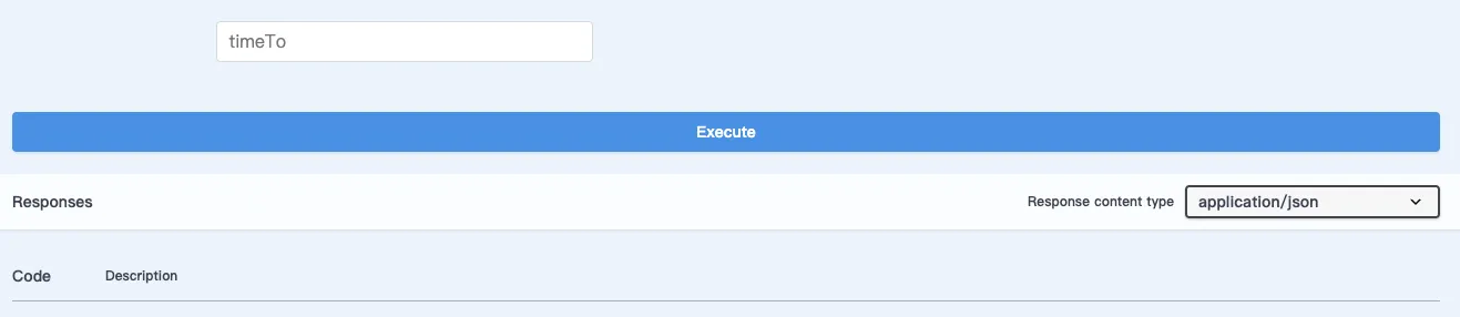 按下 Execute 會取得資料
